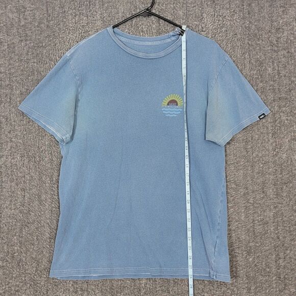 Vans T-Shirt Mens Medium Blue Short Sleeve California Skateboarding Tee - Picture 5 of 13